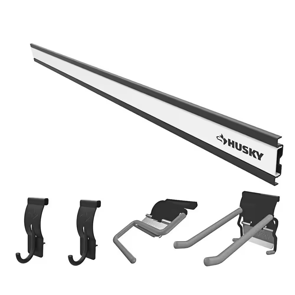 Garage Wall Track Starter Kit (5-Piece)