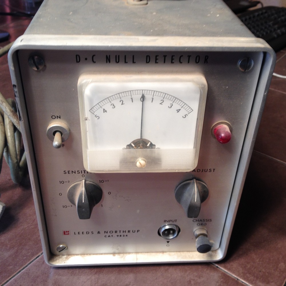 Leeds & Northrup 9834 DC Null Meter