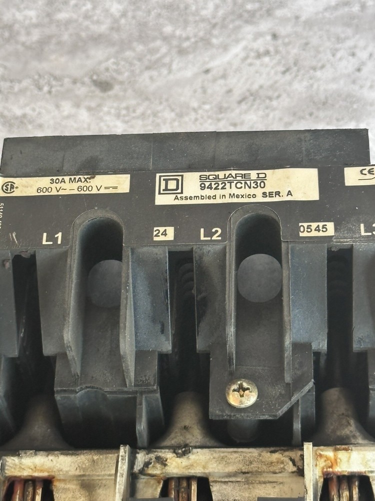 Square D 9422TCN30 Disconnect Switch