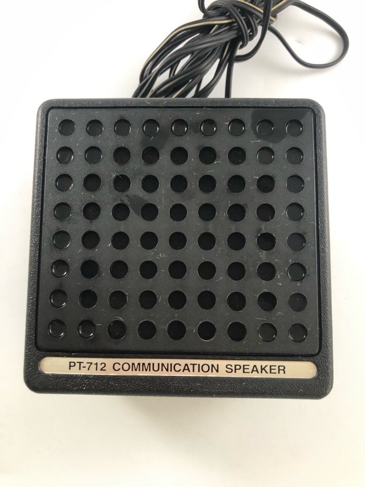 PT-712 COMMUNICATION SPEAKER Untested Gs8