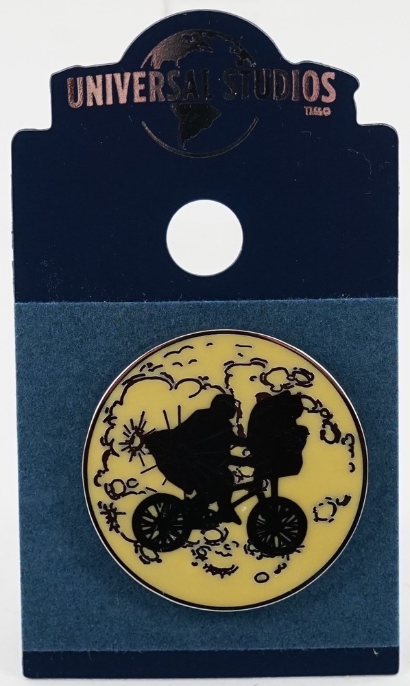 New Universal Studios Parks E.T. Moon With Bicycle Shadow Pin