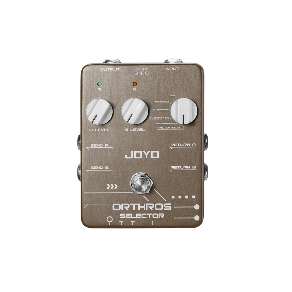 JOYO Loop Guitar Effect Pedal 6 Looping Modes 2 Line Loop JF-24 Selector Pedal