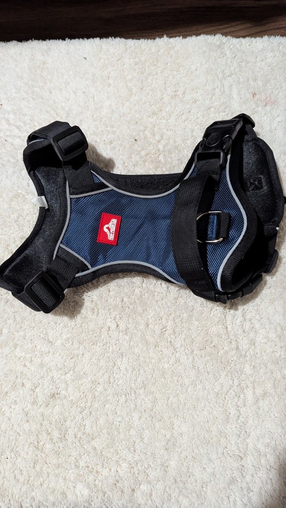 mountain paw harness small Navy Blue & Black
