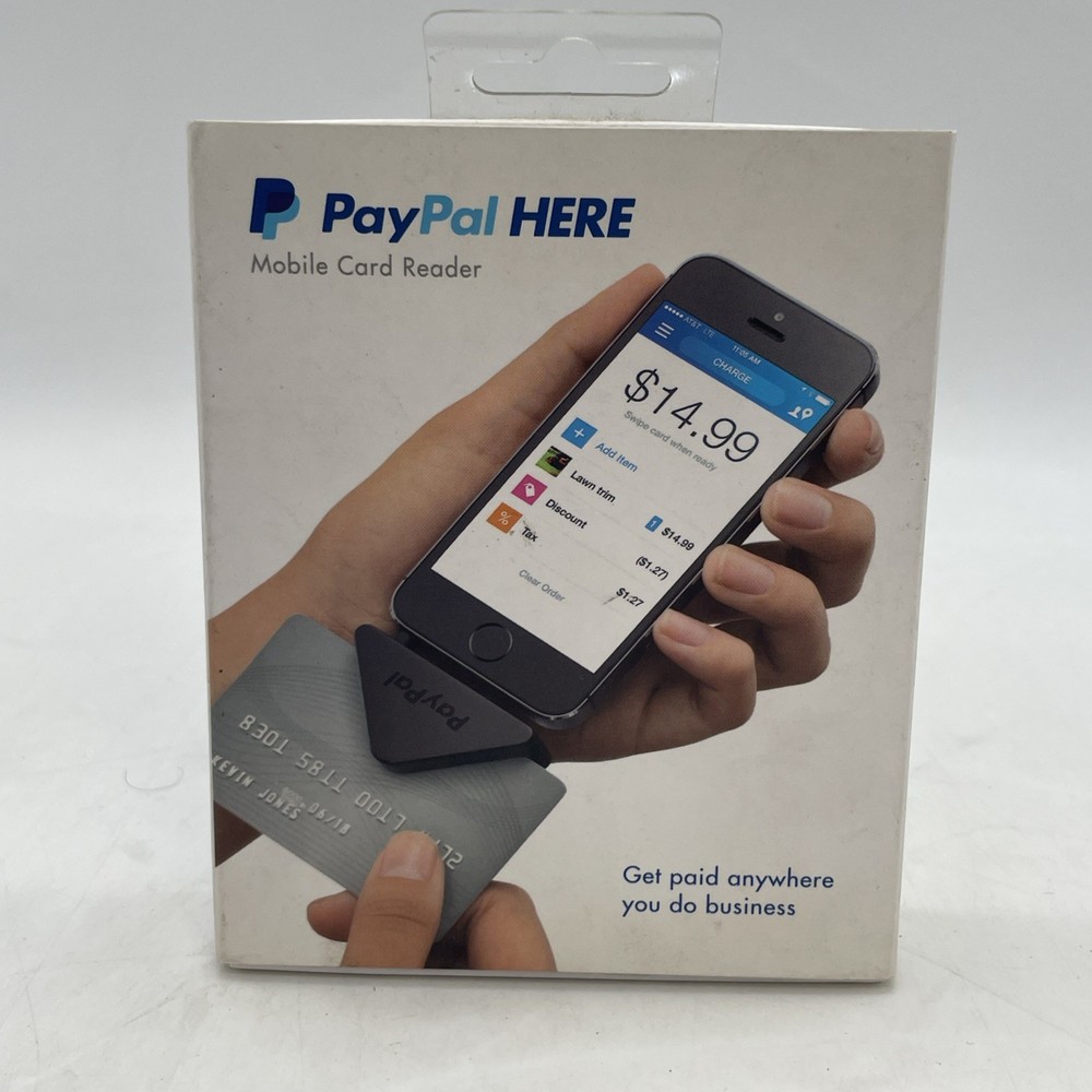 PayPal Mobile Card Reader Compatible With Phone Android Windows Devices