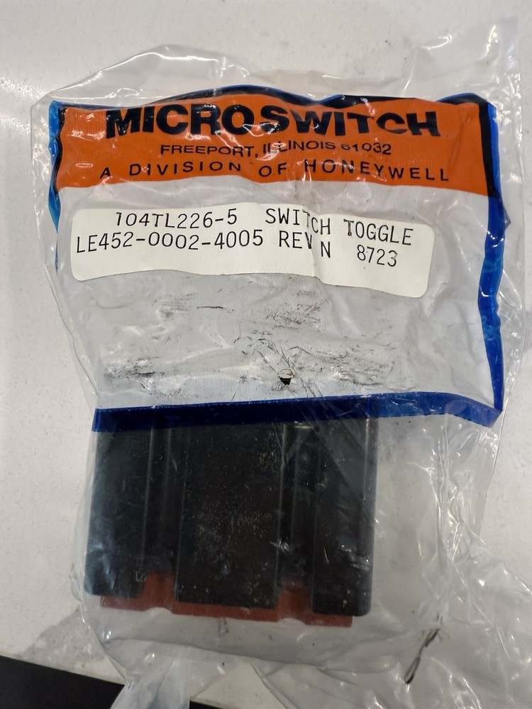 Honeywell Micro Switch 104TL226-5 TOGGLE