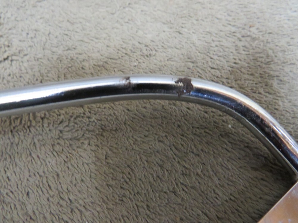 Vintage Bakelite Tortoise Shell Handle BONE SAW