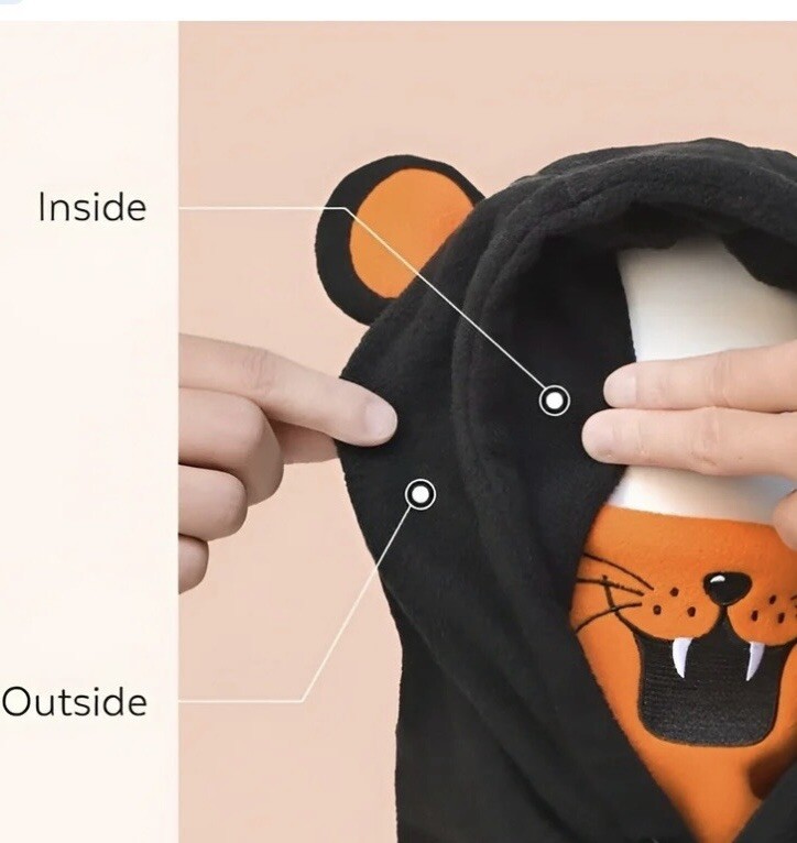 Balaclava Double Fleece Facemask Tiger
