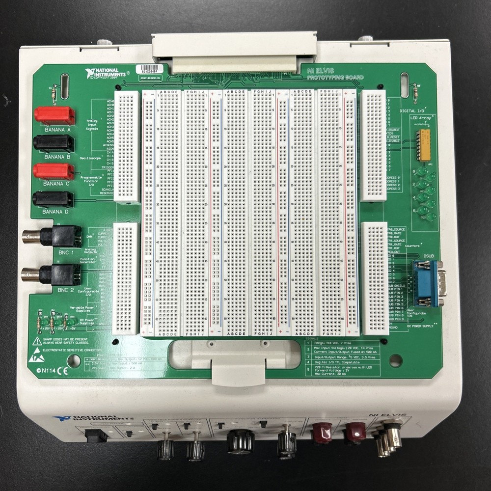 National Instruments NI Elvis Prototyping Board