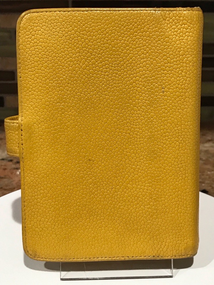 CHANEL CC Caviar Leather Agenda