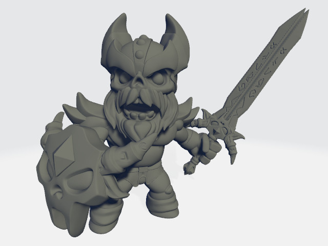 Chibiatures - Skeleton King