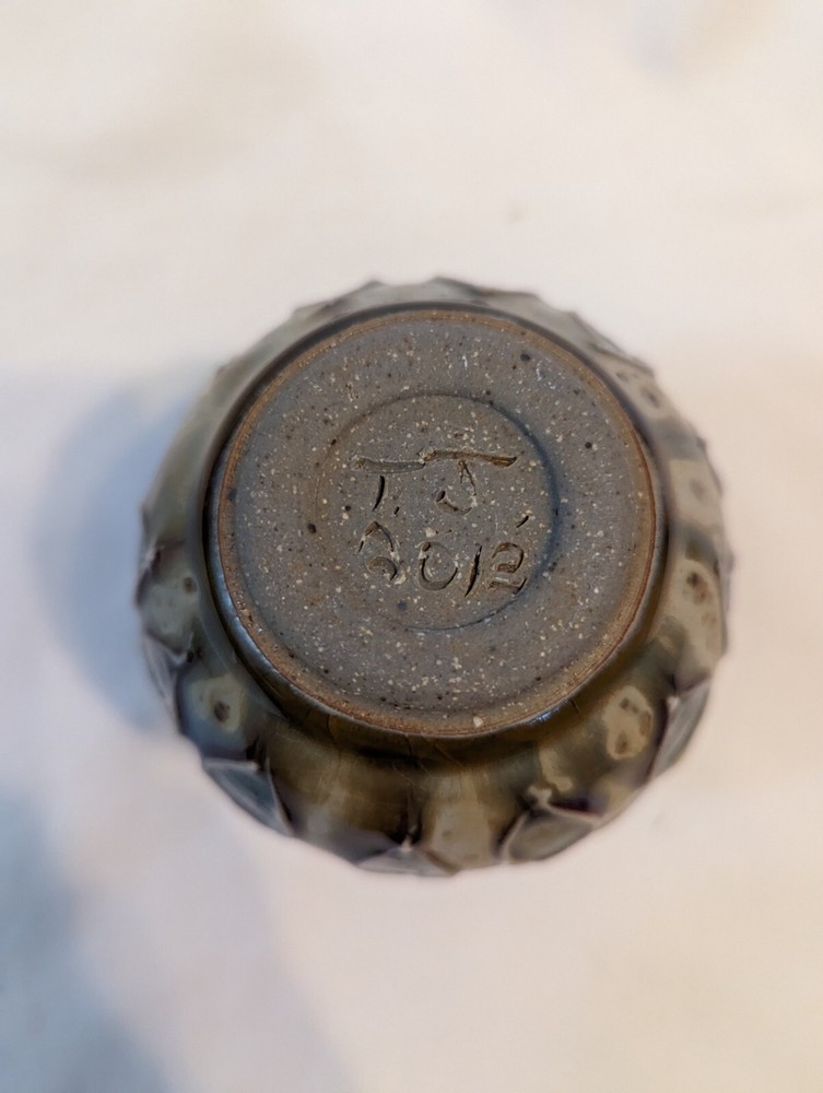 Gorgeous studio pottery pitcher - 4"