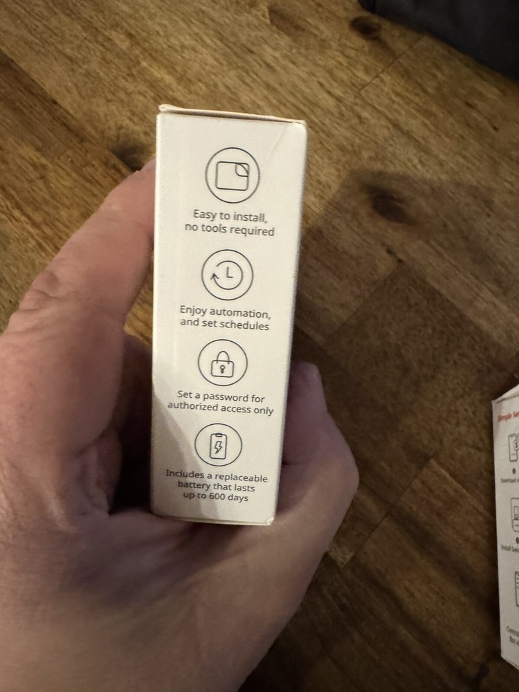 SwitchBot Bot Smart Switch Button Pusher, New in Box White