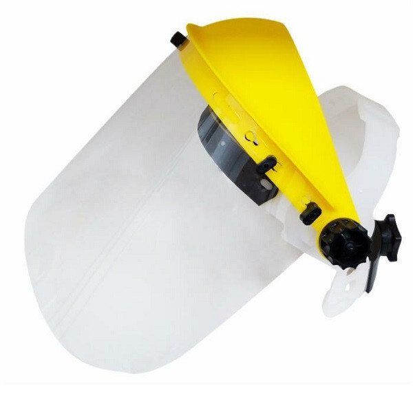 Enhanced Polycarbonate Protective Brushcutter Visor-39x20-Adjustable
