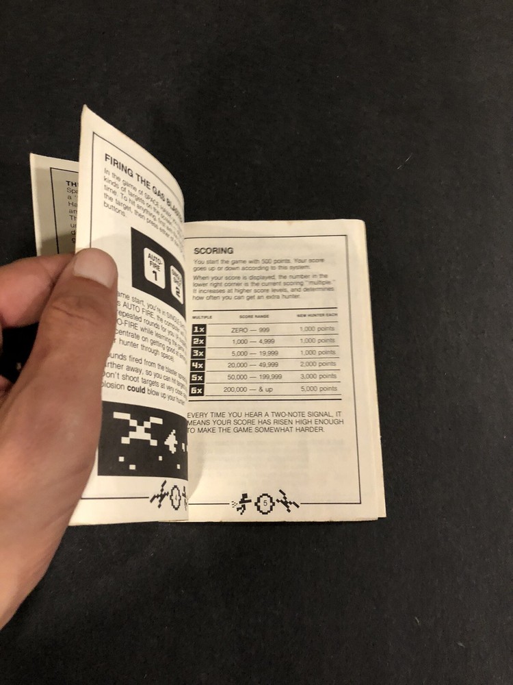 intellivision space hawk manual