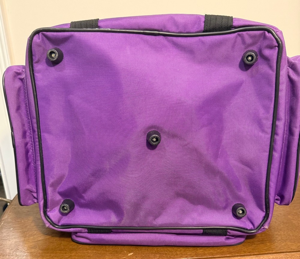 Tutto Fabric/Accessory Bag (Purple)
