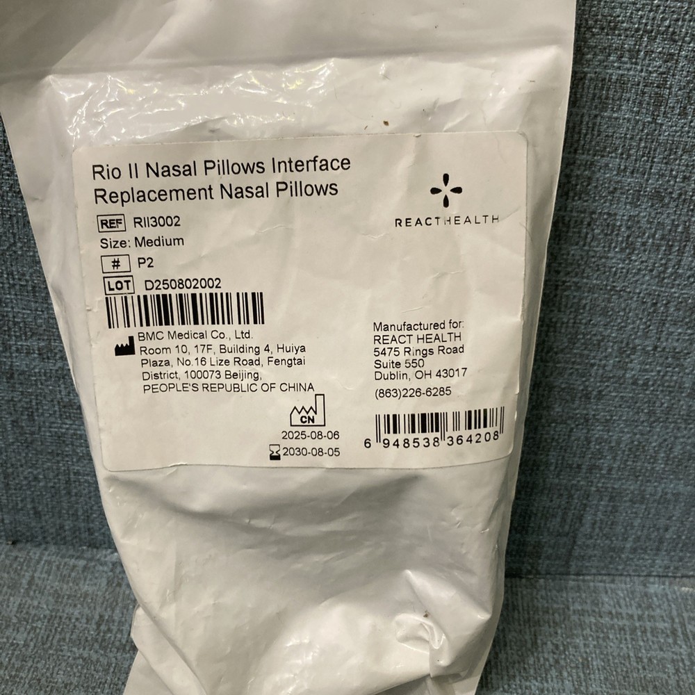 Rio II Nasal Pillow Interface RII3002 Medium