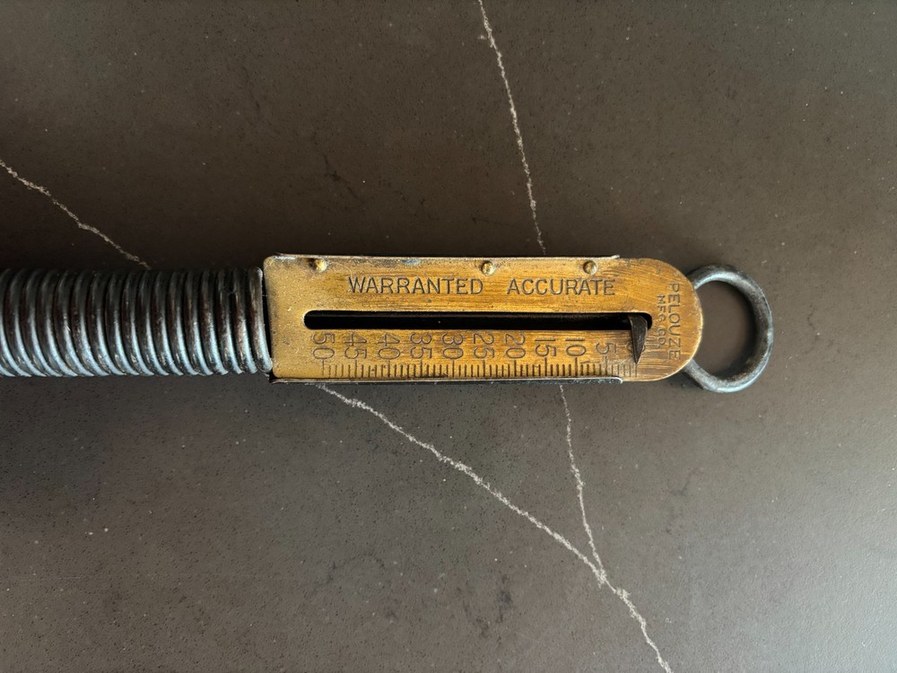Antique Pelouze Hanging Scale