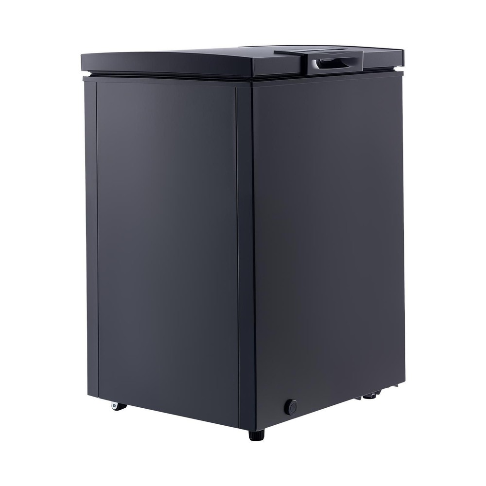 Compact 3.3 Cu.ft Top-Open Chest Freezer: 2 Baskets, R600a Compressor, 42dB