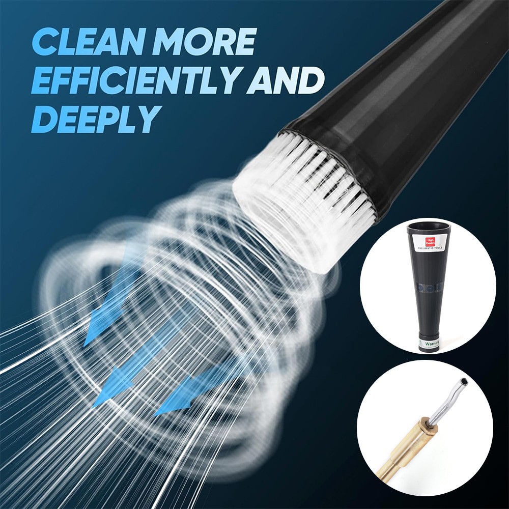 Tornado Car Cleaning Gun Vortex Air Blow Quickly Remove Gun Surface Dirt & Dust