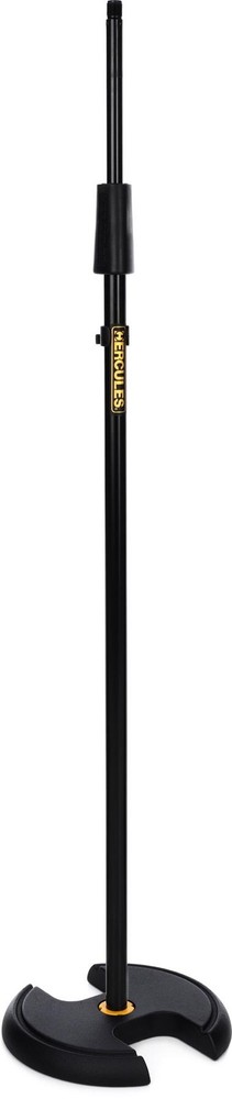 Hercules Stands MS202B Quick Turn "H" Base Microphone Stand (2-pack) Bundle