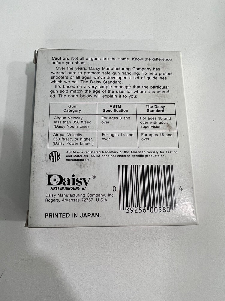 Daisy Quicksilver CO2 Jett’s Vintage