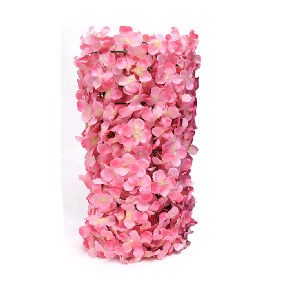 10pcs Artificial Flower Wall Panel Silk Fabric Floral Backdrop Decor Wedding