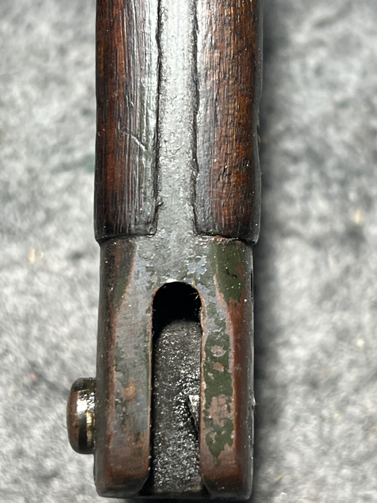 WWI WWII British Pattern 1907 Bayonet/Scabbard by Sanderson Bros