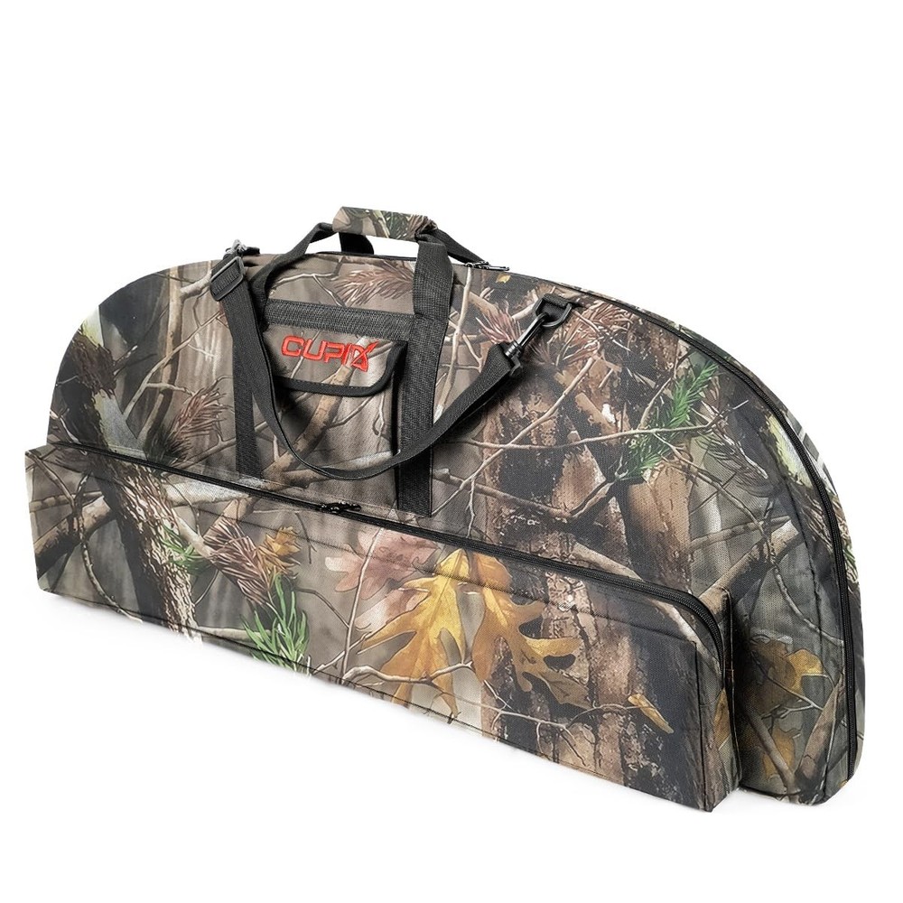 Lightweight Soft Compound Bow Case with Arrow Pocket & Backpack Straps - Durable