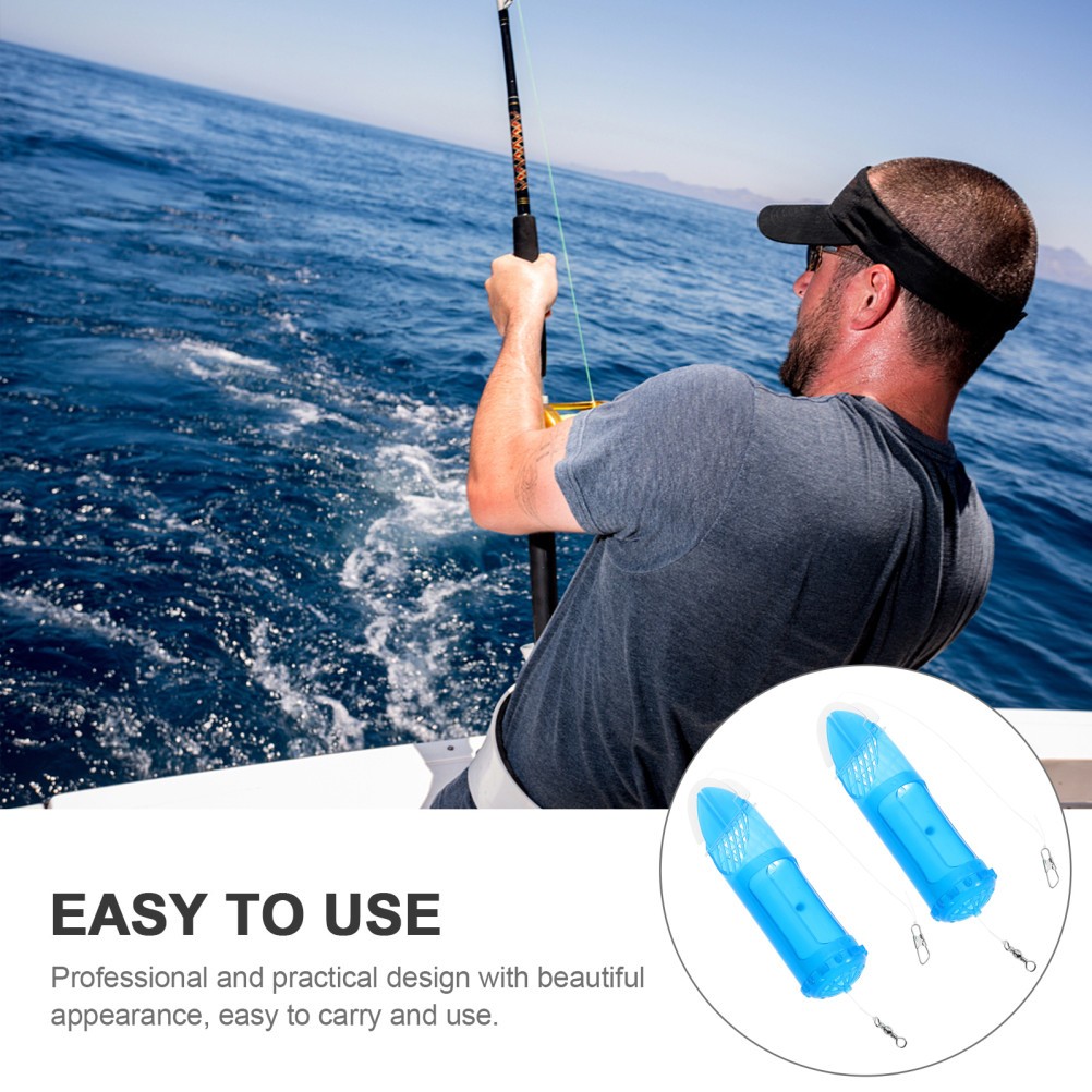 4 Pcs Fishing Bait Storage Basket Carp Method Feeder Cage Clip on Swivel