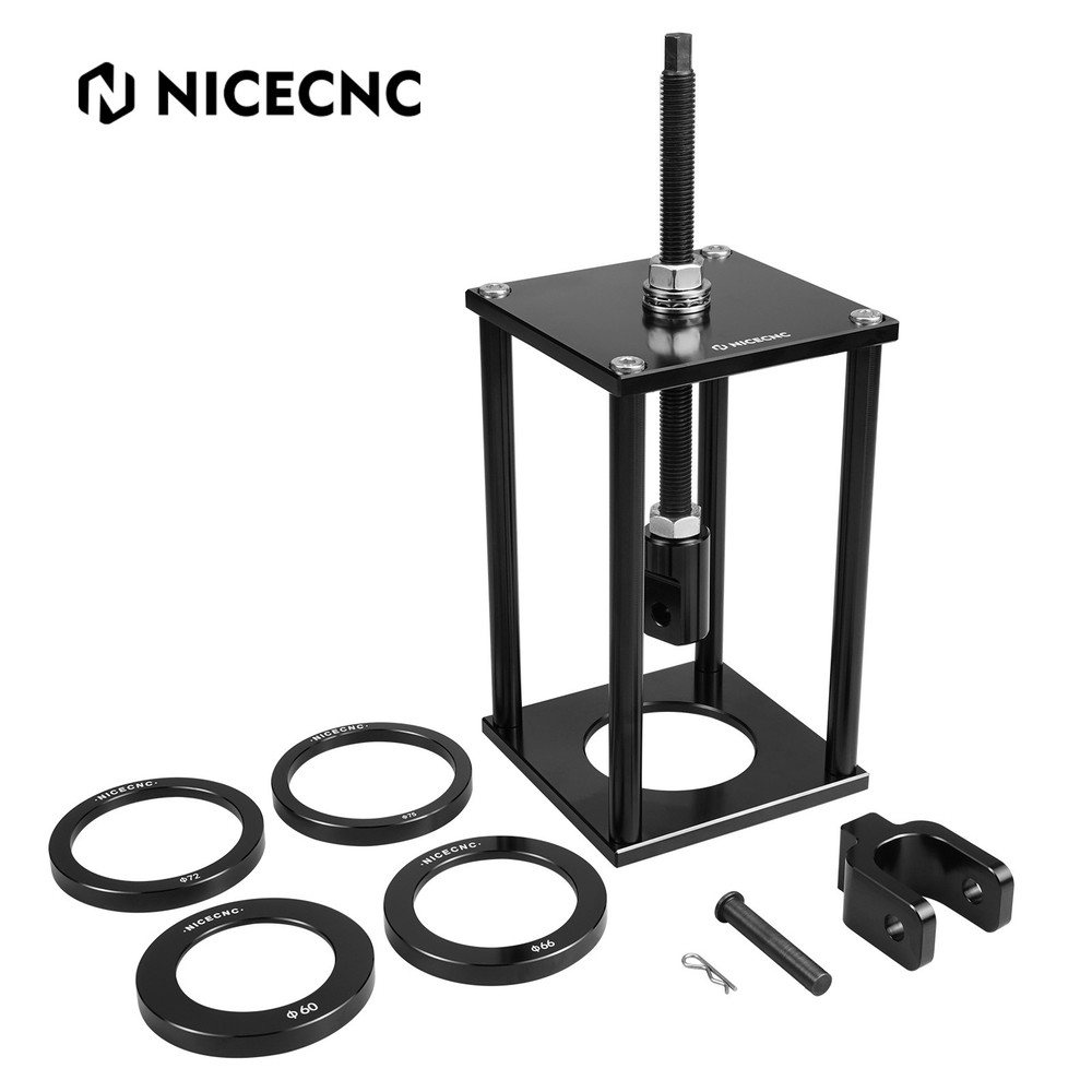 Universal Motorcycle Rear Shock Spring Compressor Adjustable Tool For Harley