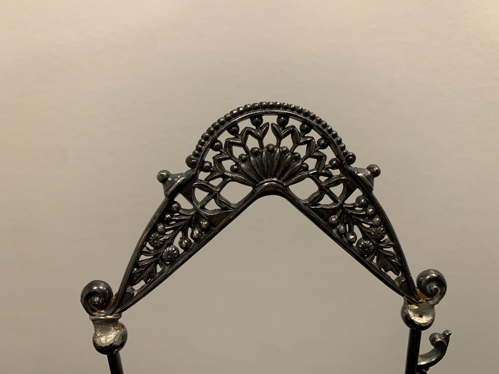 1890s PICKLE CASTER Frame Only ROGERS SILVER PLATED