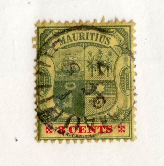 Mauritius        96       used       wmk. 2
