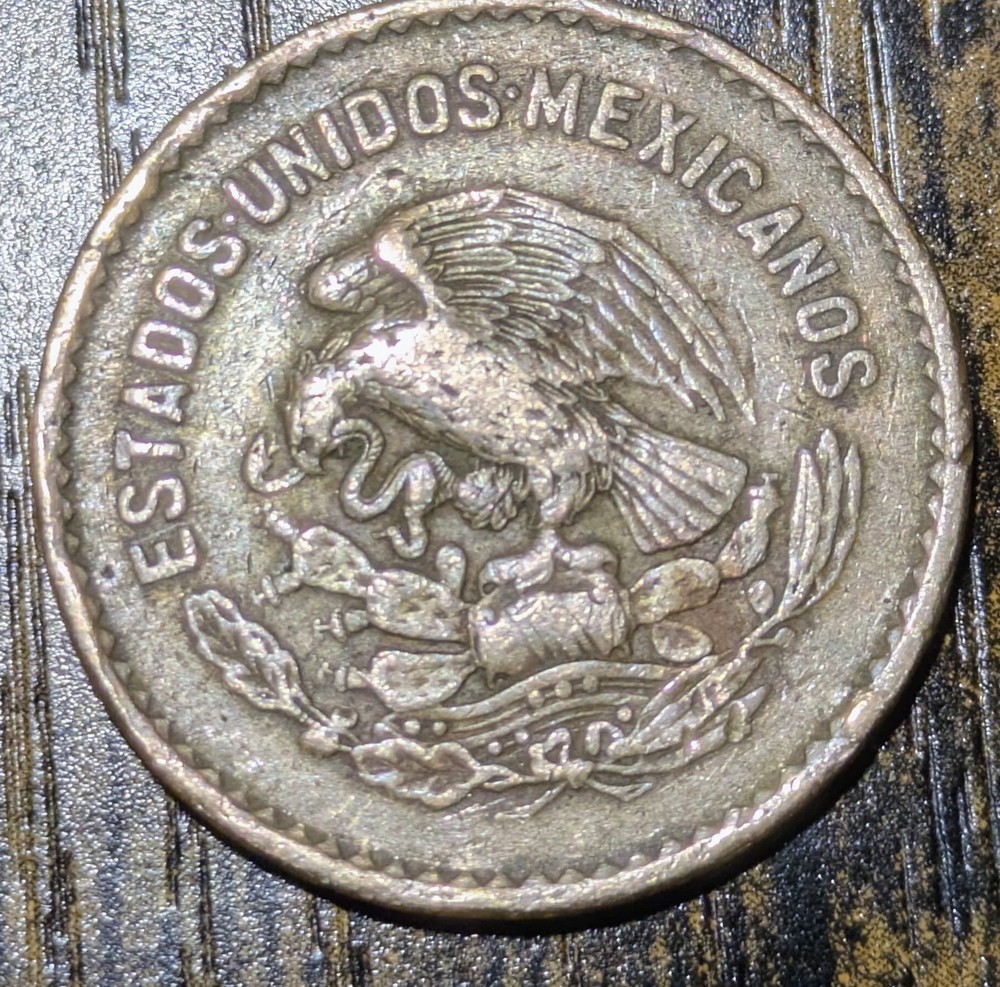 1954 Mexico 5 Centavos - Coin #D-036