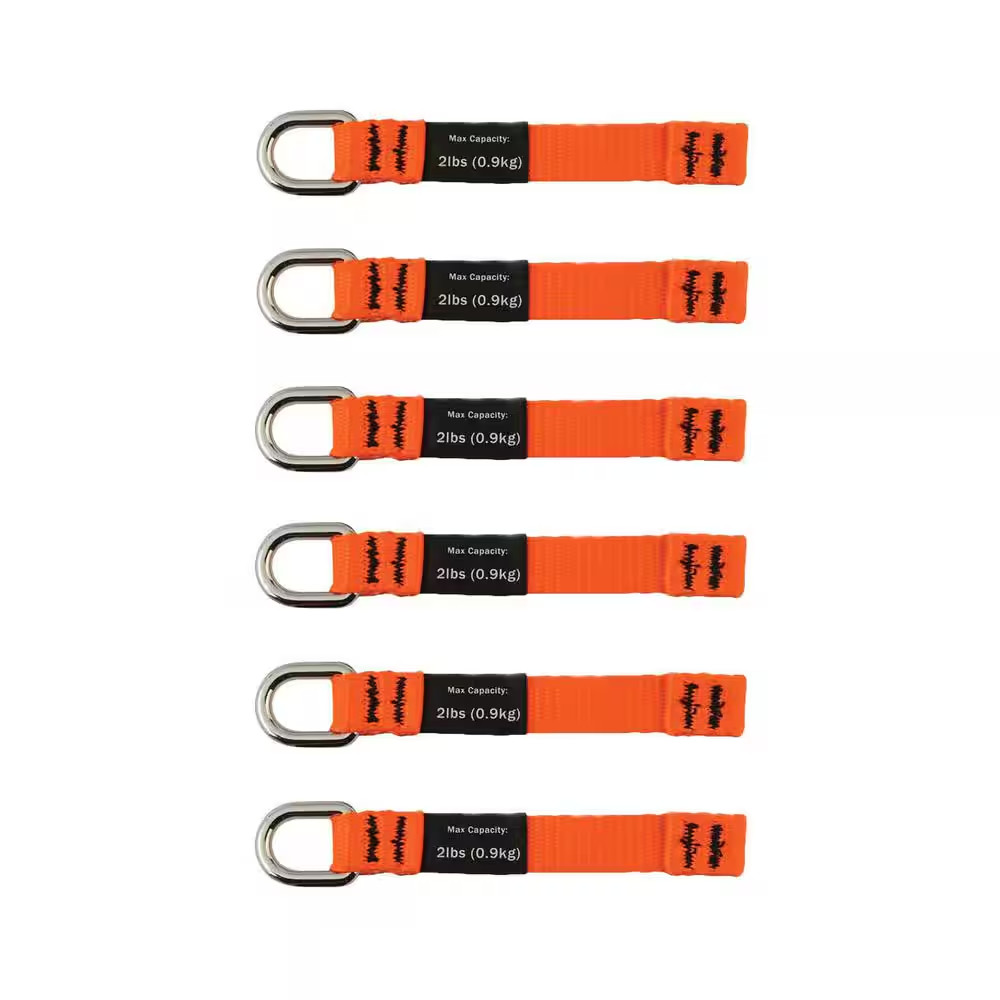 Squids Tool Tethering Kit Hand Tools Lanyard Coil ANSI Rated 6 Tool 2 Pound