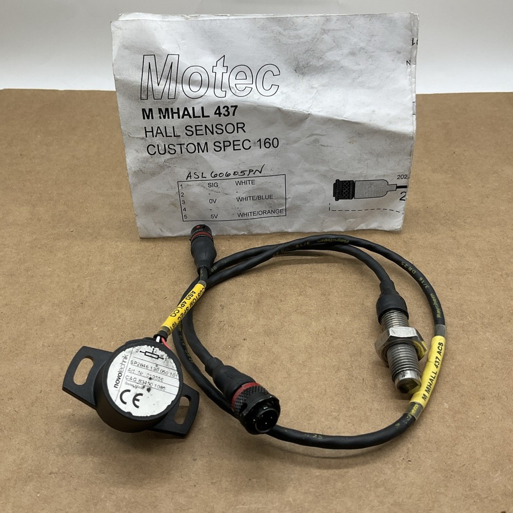 Motec M MHALL 437 Hall Sensor Custom SPEC 160