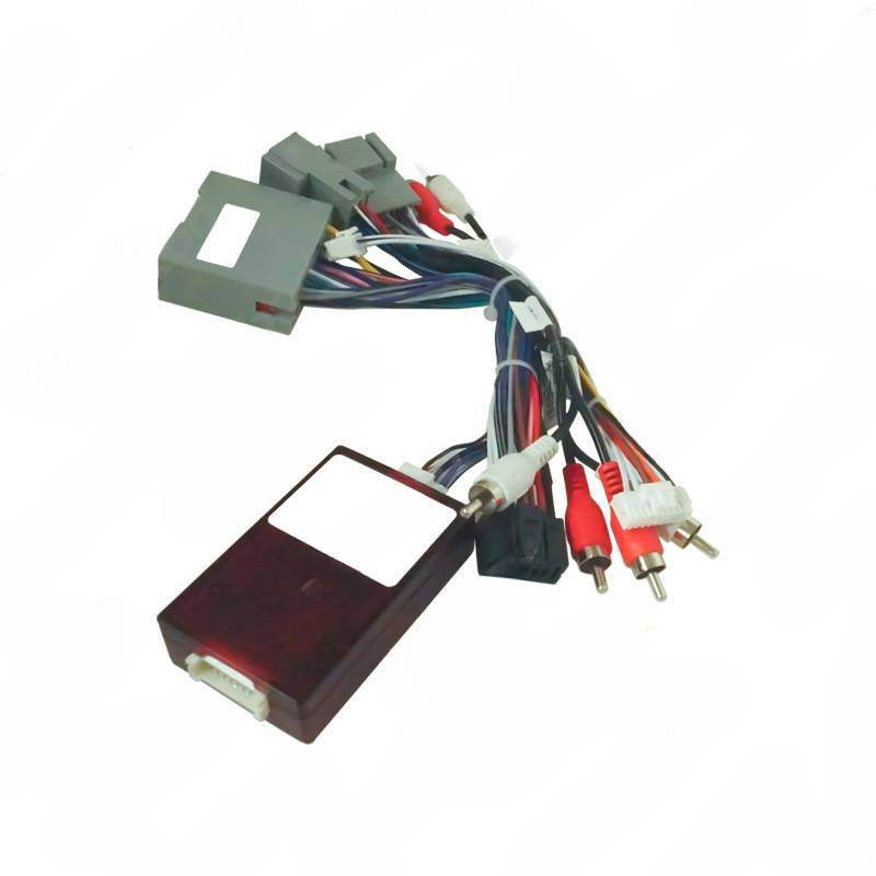 for F-150 Android navigation power cord 16P  modification tail line protocol box