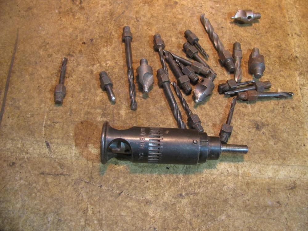 Magnavon Microstop Countersink Stop Tool with Several Bits