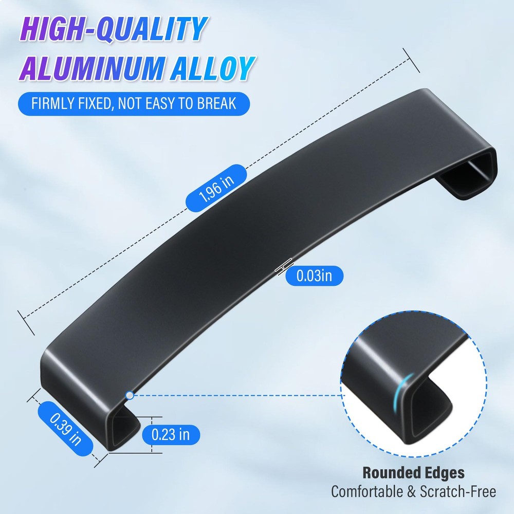 Enhon 2 Pack Aluminum Headband Support Clamp Replacement, Compatible with...