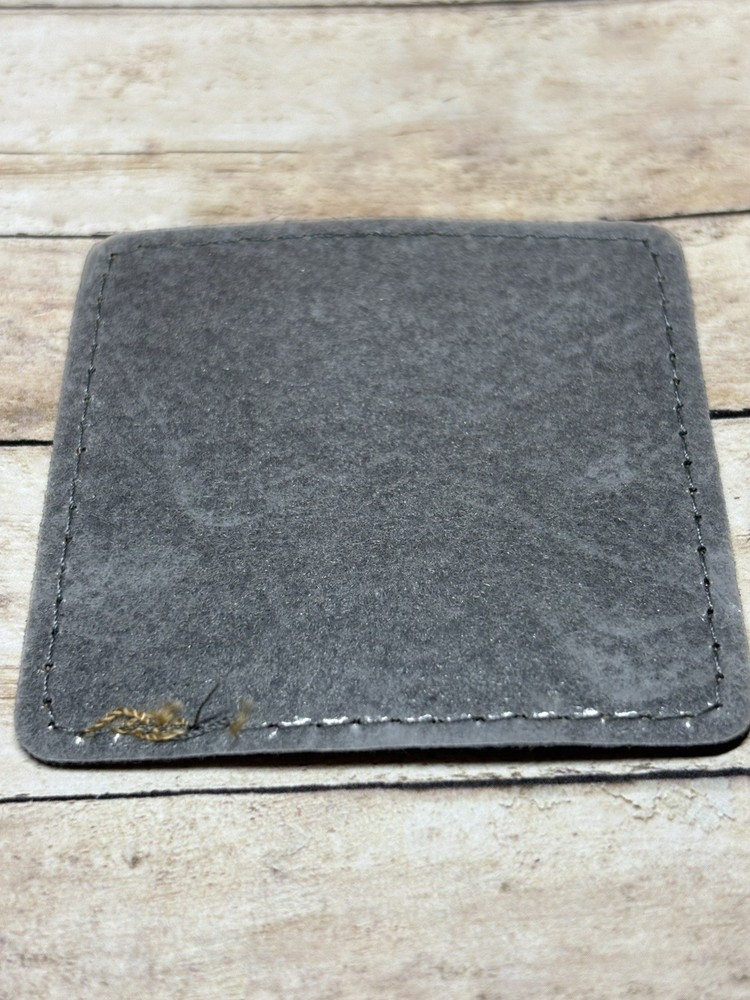 Leatherette Timberland Patch - Iron on Adhesive Timberland Patch