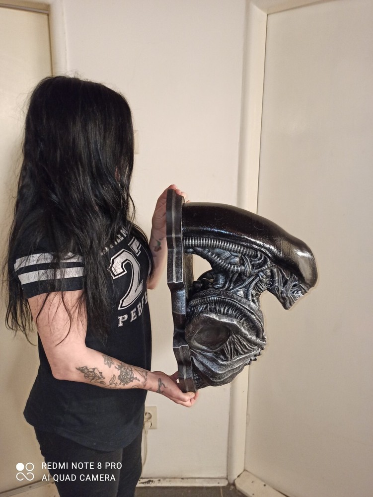 Xenomorph / Alien wall mount , bust / statue , mega size