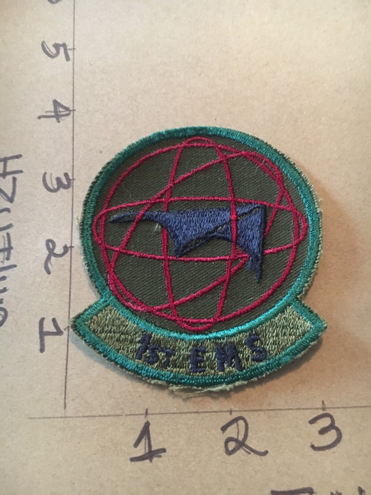 USAF 1st EMS Squadron subdued patch 5/3/25