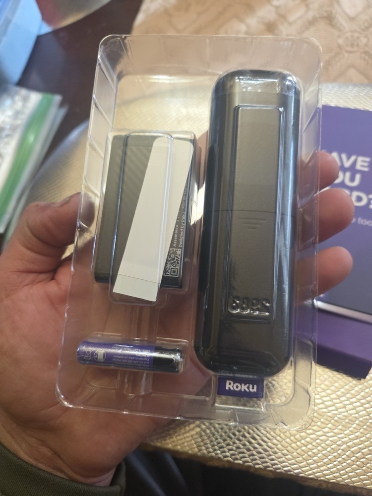 Roku Express+HD Media Streamer Remote, HDMI & Composite, 1080p Untested #C