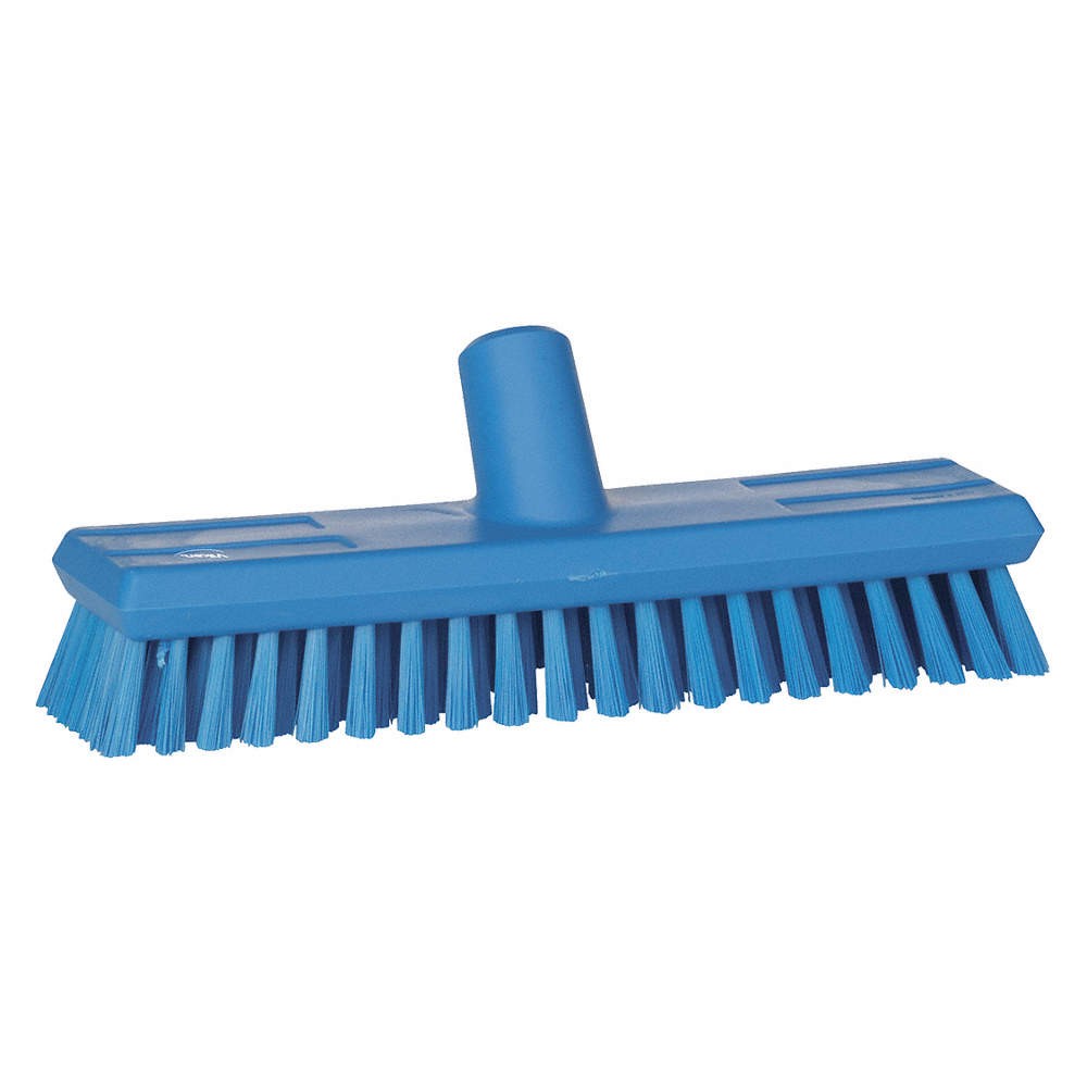 VIKAN 70433 Deck Scrub Head,Threaded,11" Sweep Face 31CF88