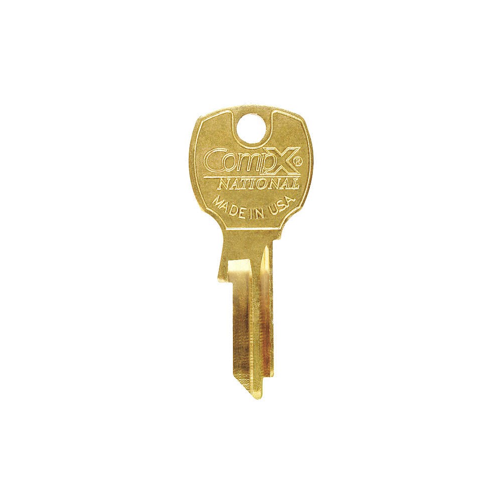 COMPX NATIONAL D4301 Key Blank, For 4DEF7 & 4DEF8 4DEG4