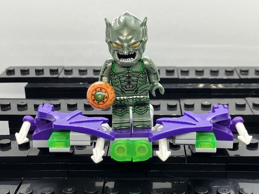 Green Goblin Custom Mini Figure With Glider