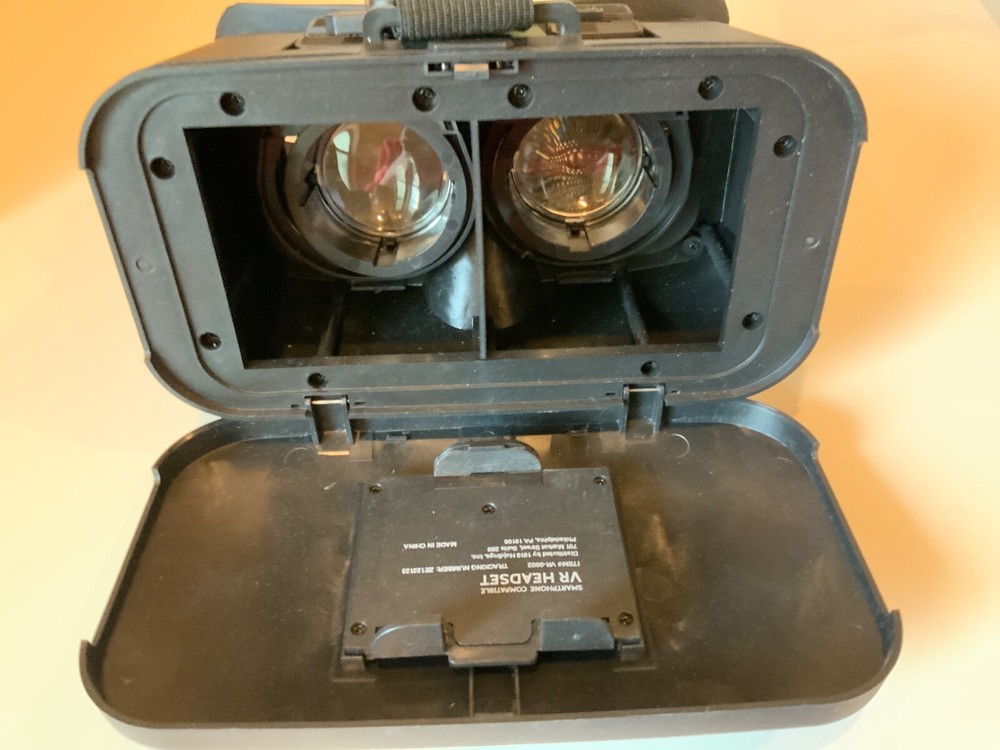 Smartphone VR Headset Viewer Model VR-0002, Compatible with iOS & Android Phones
