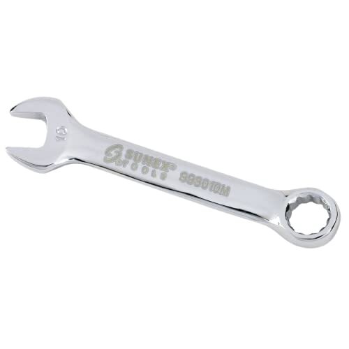 Sunex 993010m 10-Mm Stubby Combination Wrench  Assorted Sizes