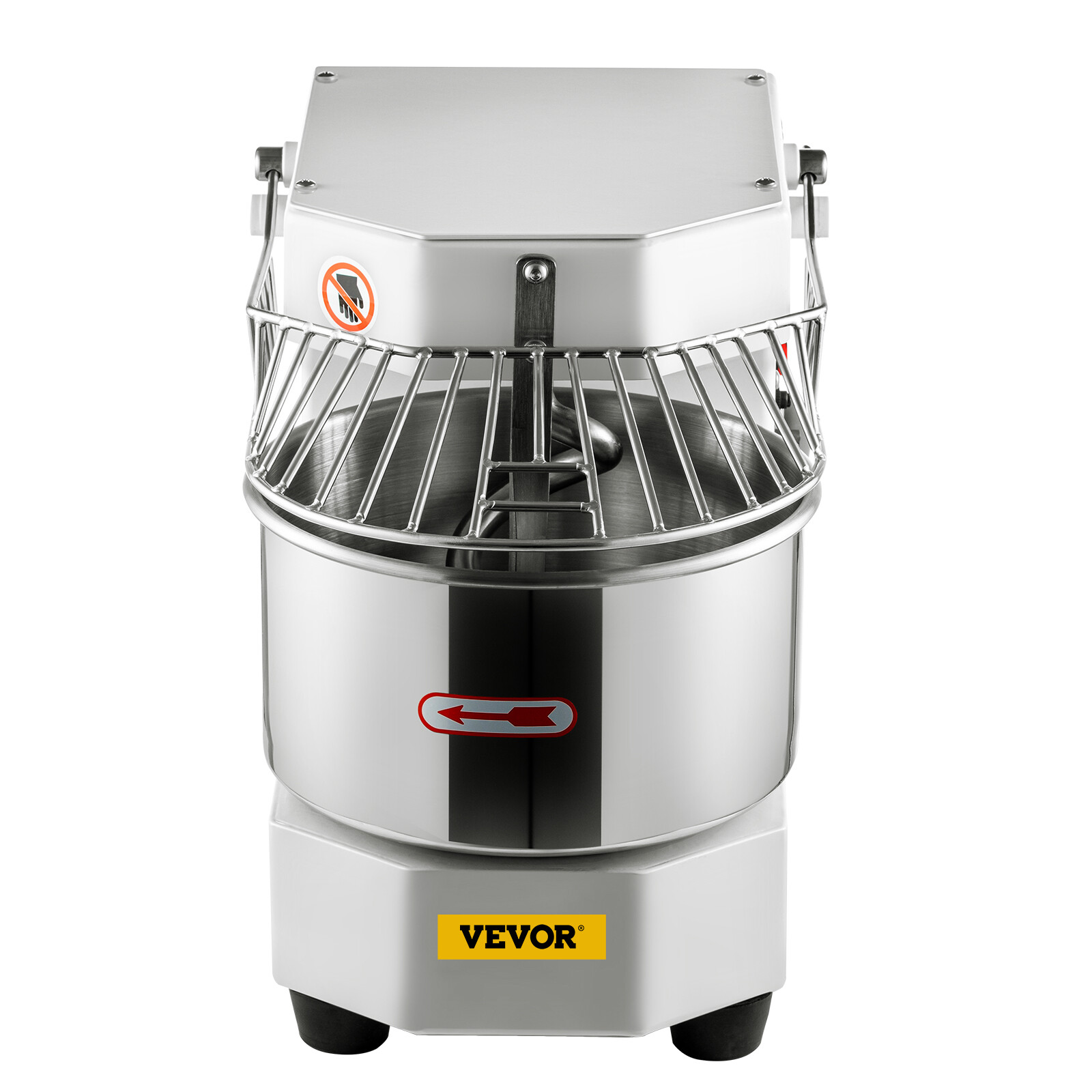 8QT Commercial Dough Mixer Spiral Food Mixer Pizza Bakery Dual Rotating 450W