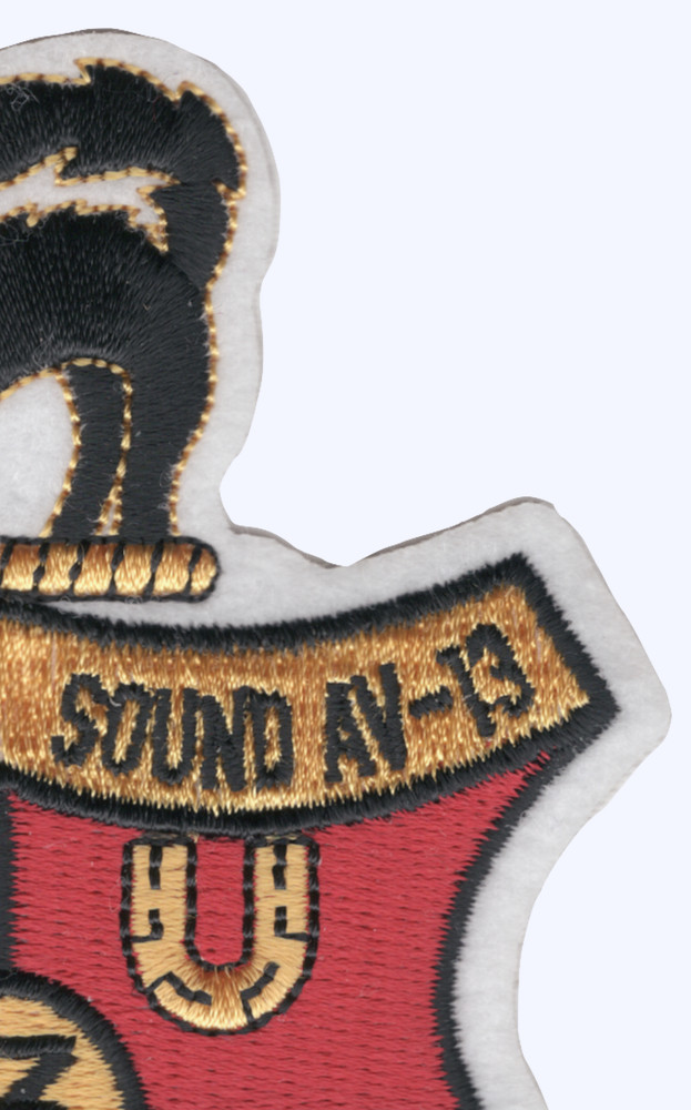 USS Salisbury Sound AV-13 Patch
