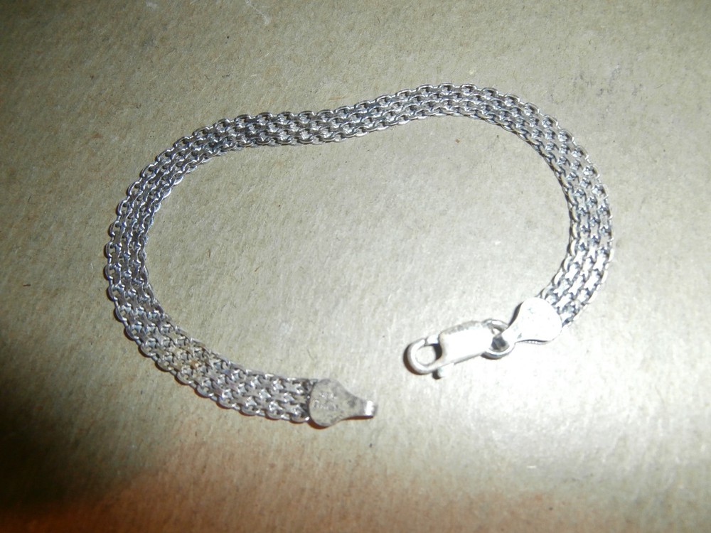 Italy GM 925 Sterling Bracelet
